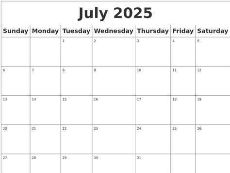 September & July 2025